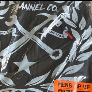 Men’s‎ Dixxon hoodie full zip black  new